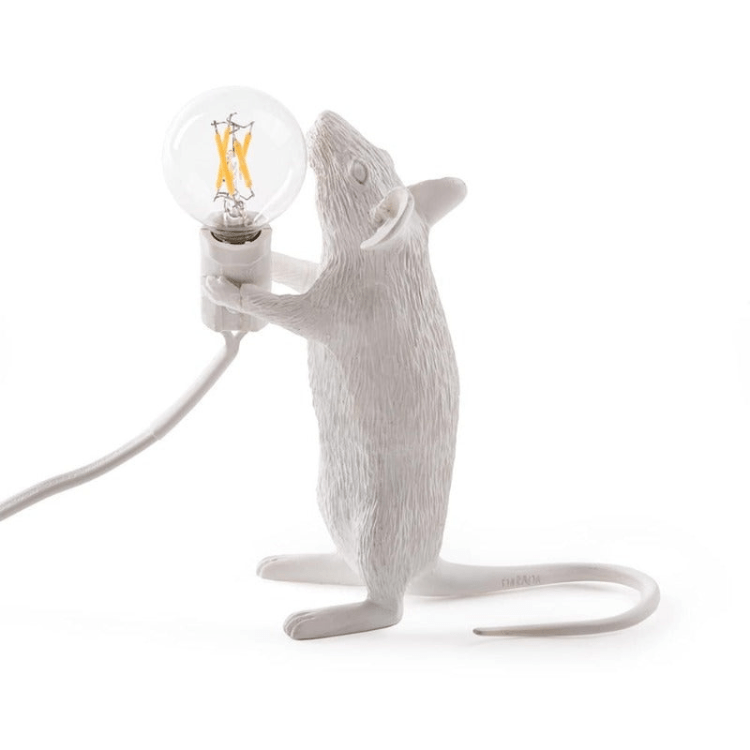 Bordlampe med mus design – kreativ og dekorativ LED belysning