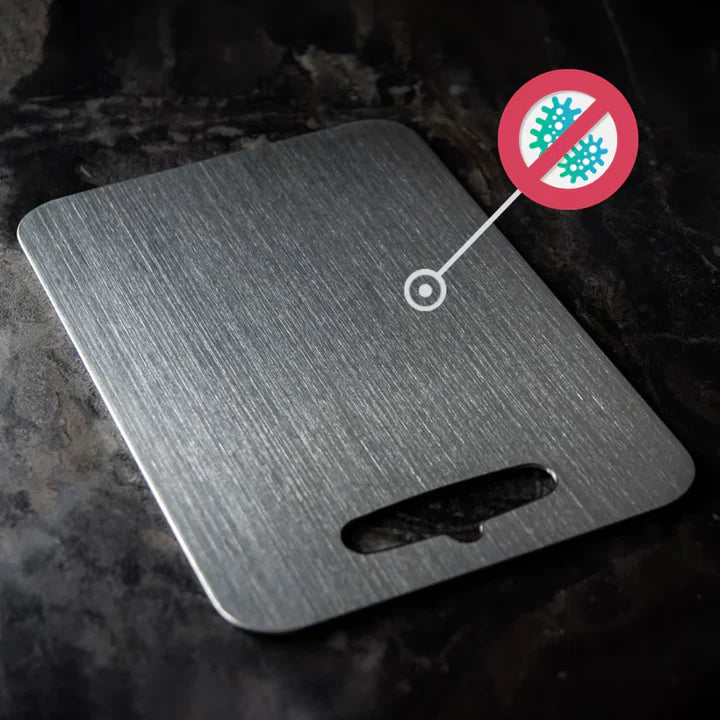 Titanora – Antibakterielt Skærebræt i Titanium