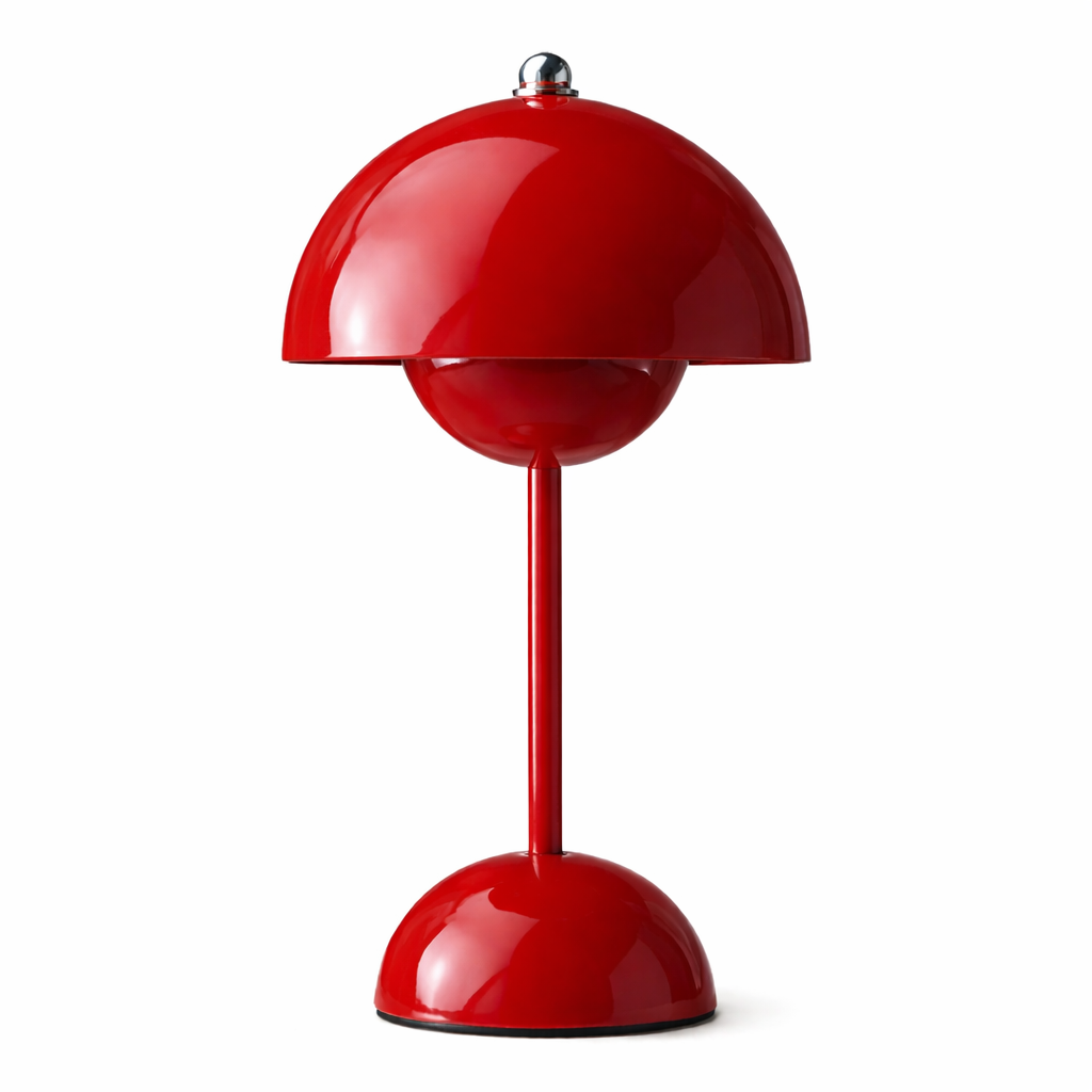 Le Refuge – Dæmpbar Trådløs Bordlampe med Elegant Urtepottedesign