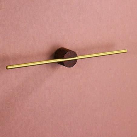 Håndklædeholder i metal – vægmonteret minimalistisk design til badeværelse