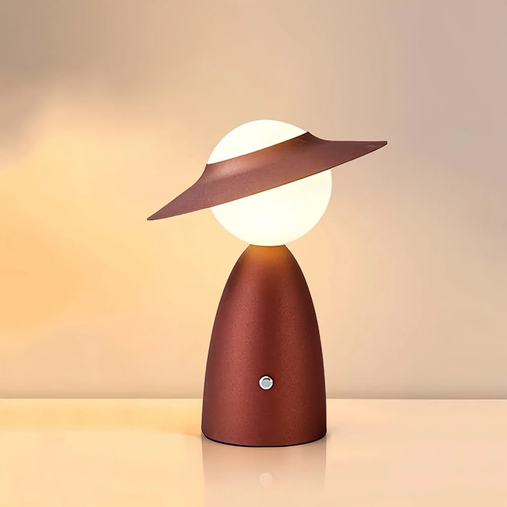Trådløs genopladelig LED-bordlampe med touch