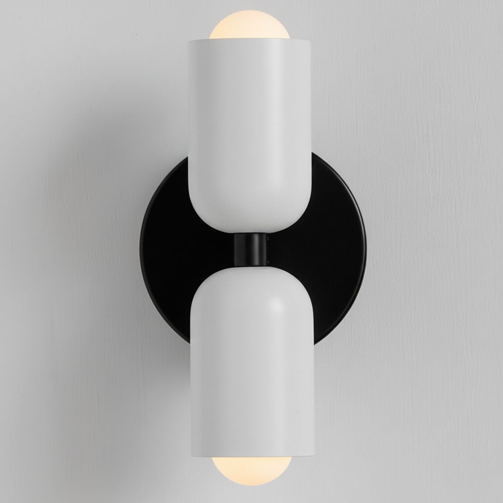 Eclipse Glow – Vintage Moderne Væglampe med Dobbeltsidet LED-belysning