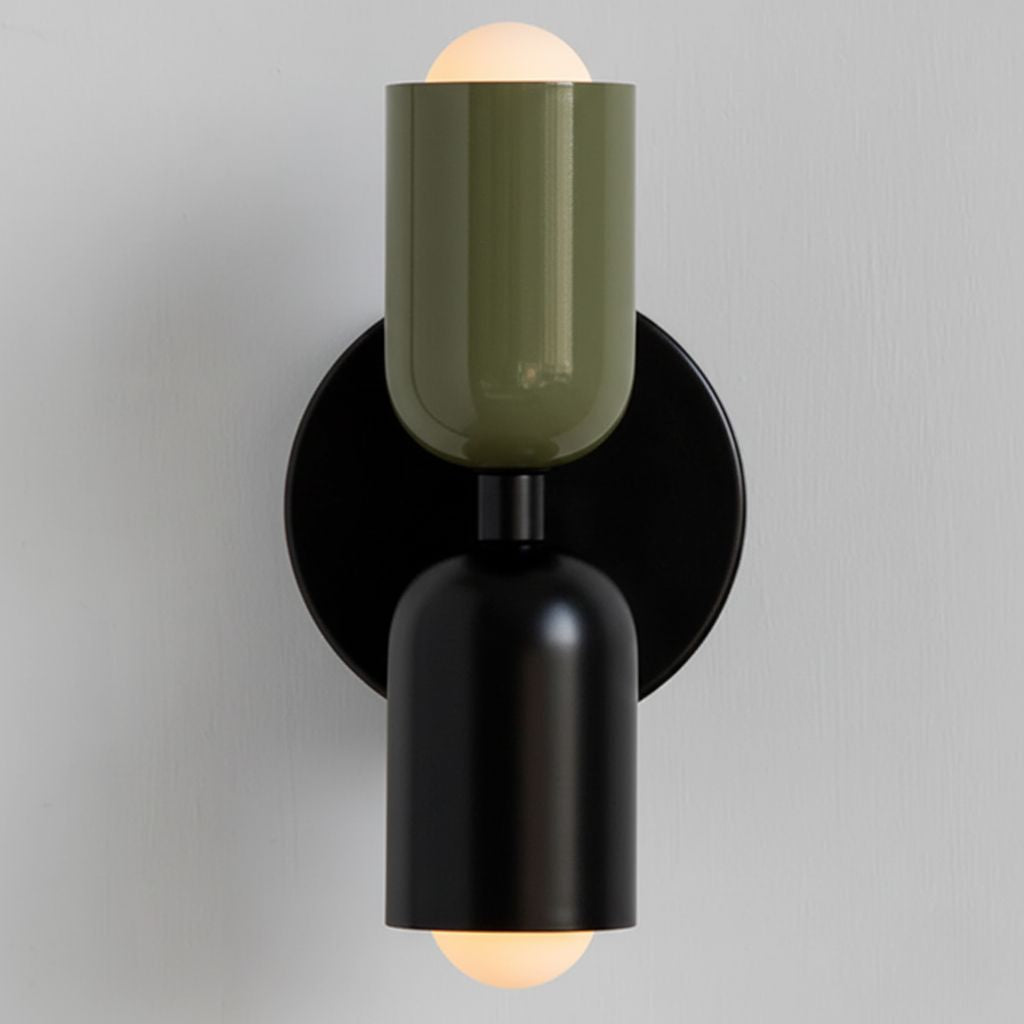 Eclipse Glow – Vintage Moderne Væglampe med Dobbeltsidet LED-belysning