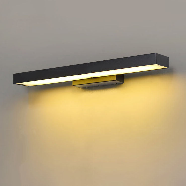Minimalistisk LED-udendørslampe med bevægelsessensor