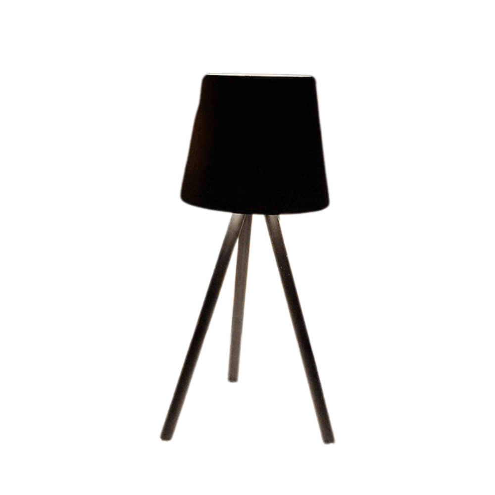 Genopladelig bordlampe på stativ med touchdæmper