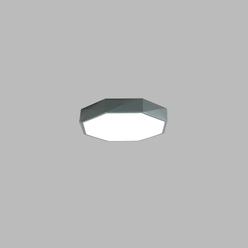 Moderne skandinavisk LED-loftlampe i abstrakt design