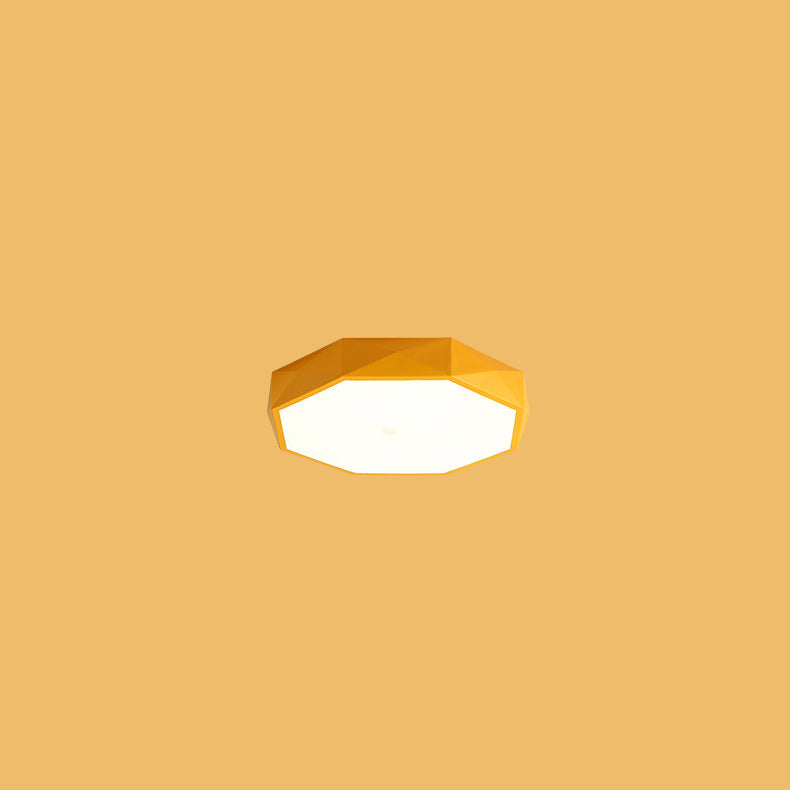 Moderne skandinavisk LED-loftlampe i abstrakt design