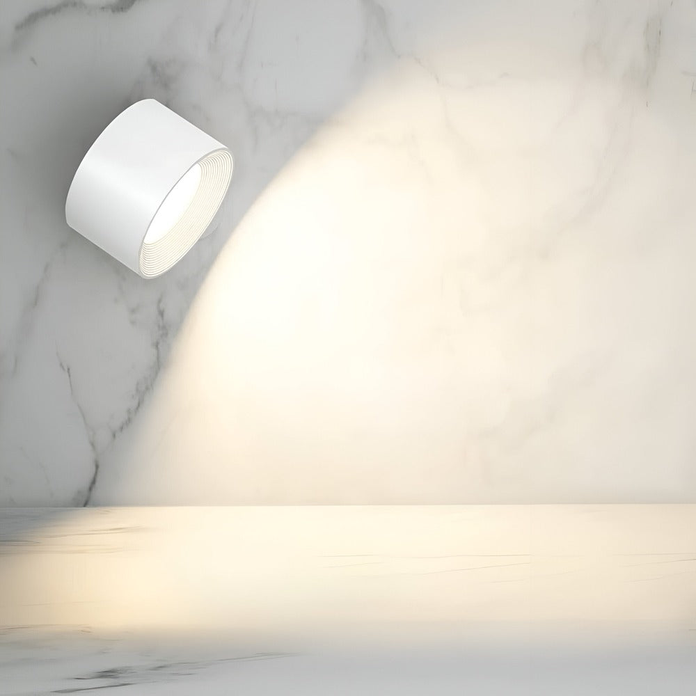Orvexa – 360° Roterbar Trådløs LED Væglampe med Touch & USB-opladning