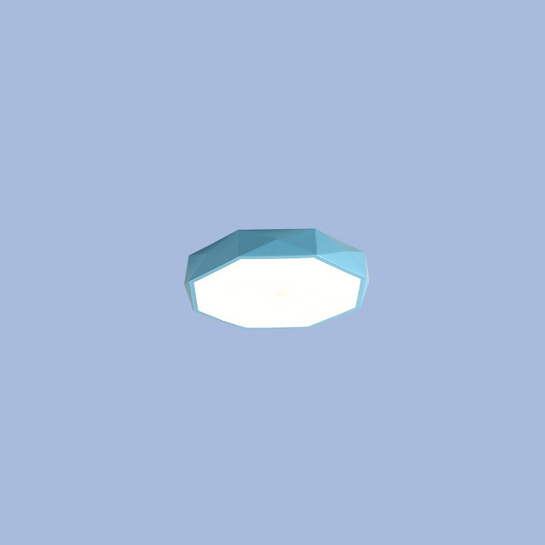 Moderne skandinavisk LED-loftlampe i abstrakt design
