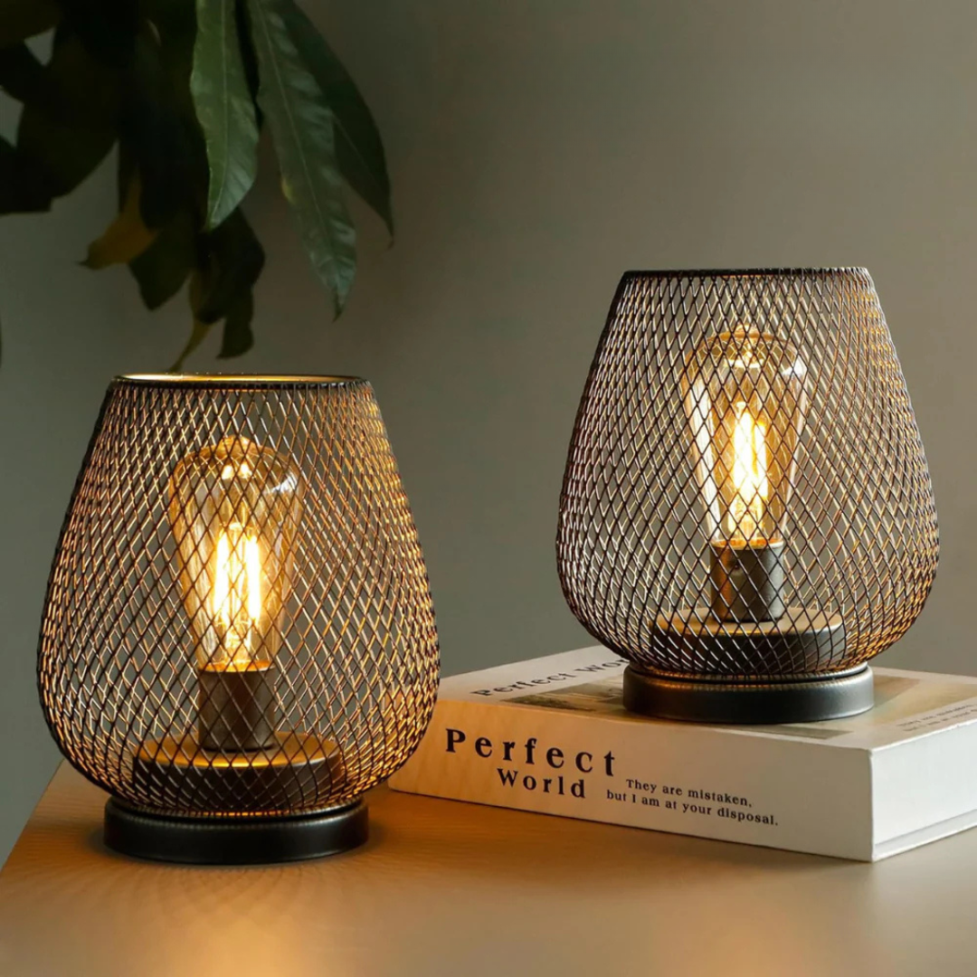 Trådløs genopladelig LED-bordlampe til inde og ude