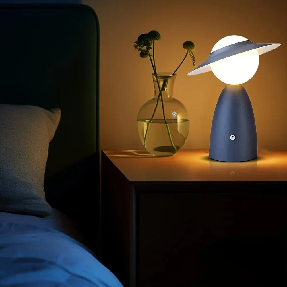 Trådløs genopladelig LED-bordlampe med touch