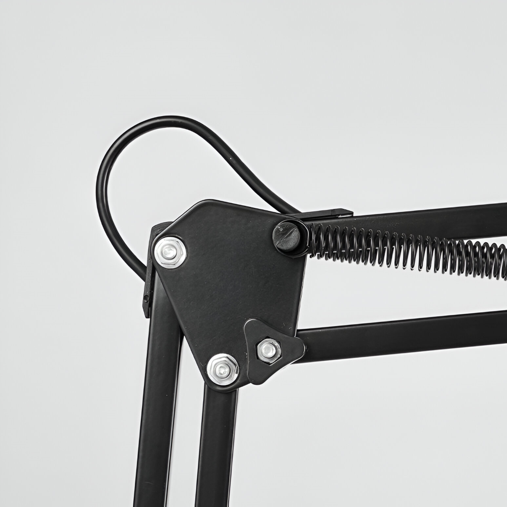 Justerbar skrivebordslampe med clip – LED lampe med lang arm
