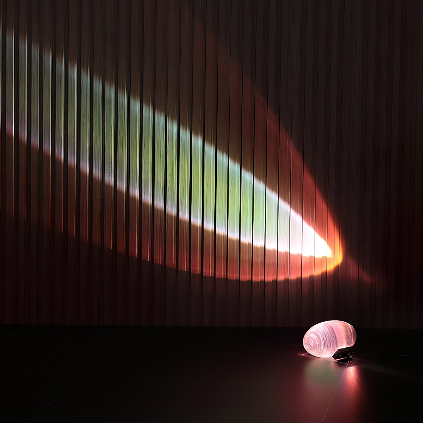 Bordlampe i krystal med LED – dekorativ lampe med stemningslys