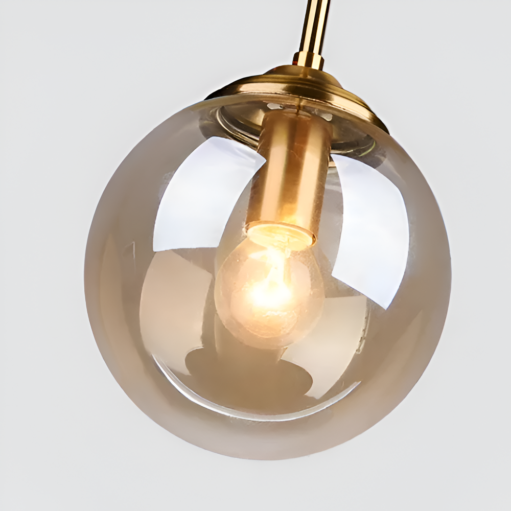 Lunara Pendellampe – Nordisk Pendellampe i Glas med LED-belysning