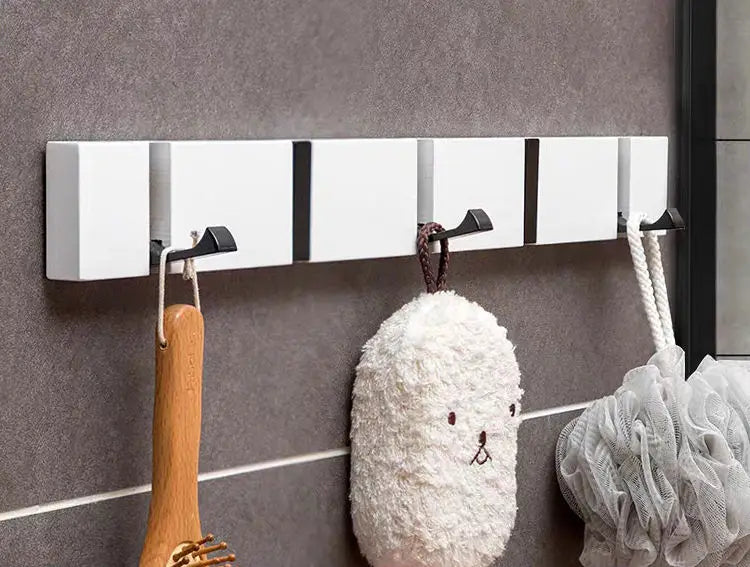 Bambora – Vægorganisator i Bambus med Foldbare Kroge