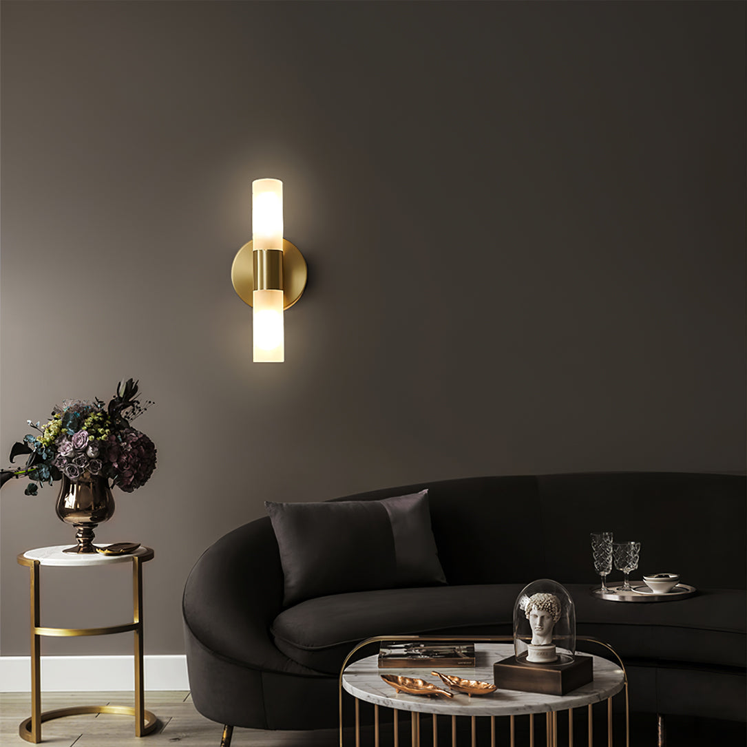 Brassia – Elegant Væglampe i Messing med Energieffektiv LED-Belysning