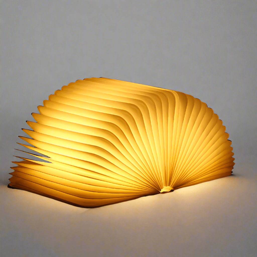 Boglampe med LED lys og sensorstyring – trådløs designlampe