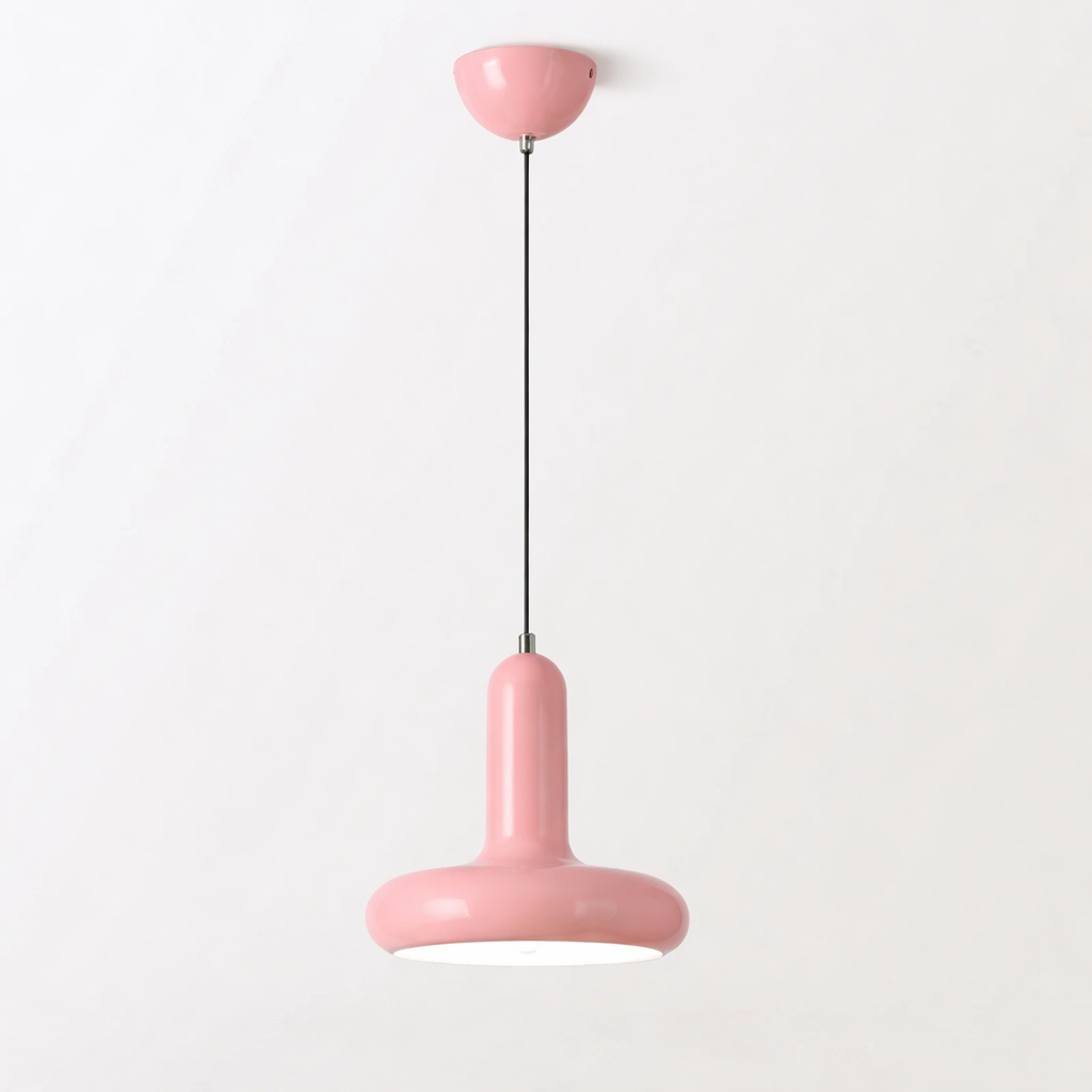Farverig Bauhaus pendellampe – retro loftlampe i macaron stil