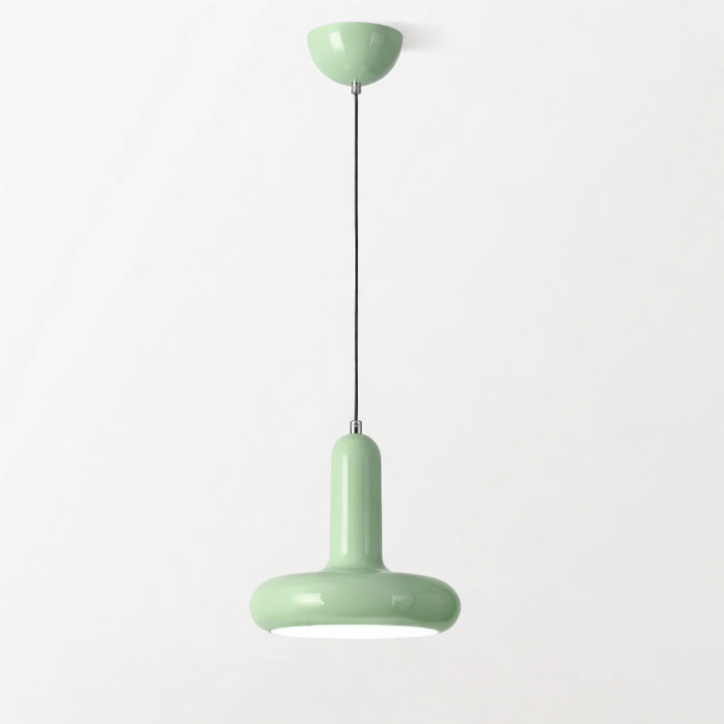 Farverig Bauhaus pendellampe – retro loftlampe i macaron stil