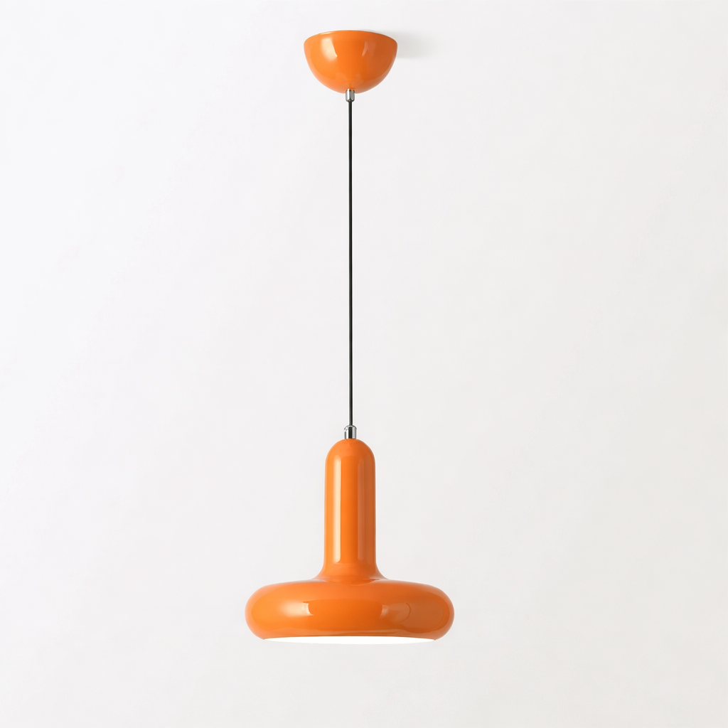 Farverig Bauhaus pendellampe – retro loftlampe i macaron stil