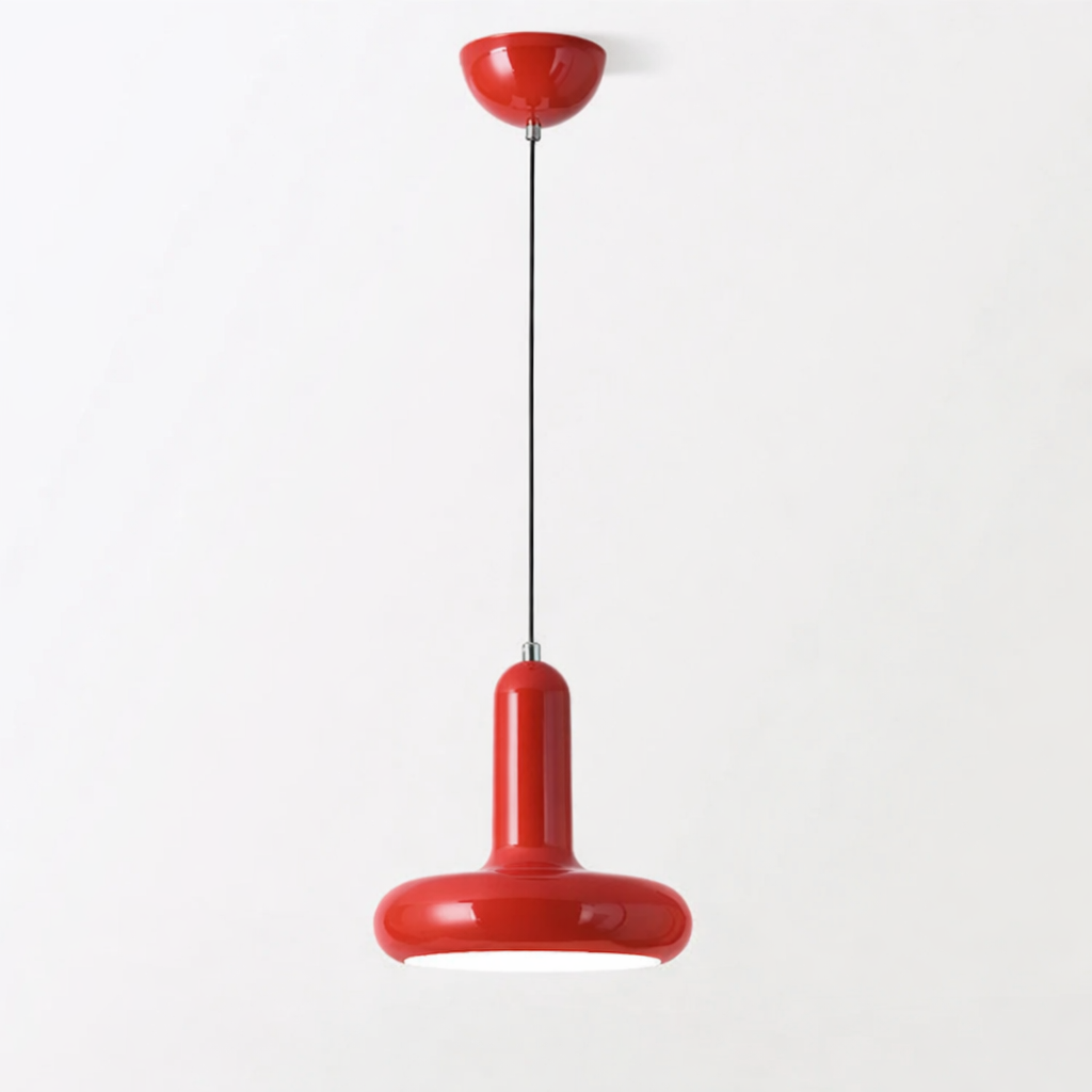 Farverig Bauhaus pendellampe – retro loftlampe i macaron stil