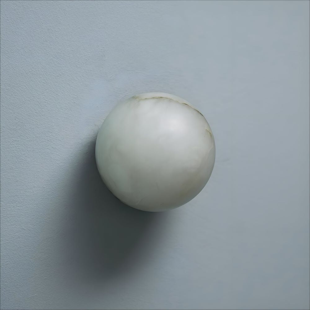 Marmor væglampe i alabaster design – elegant og tidløs belysning