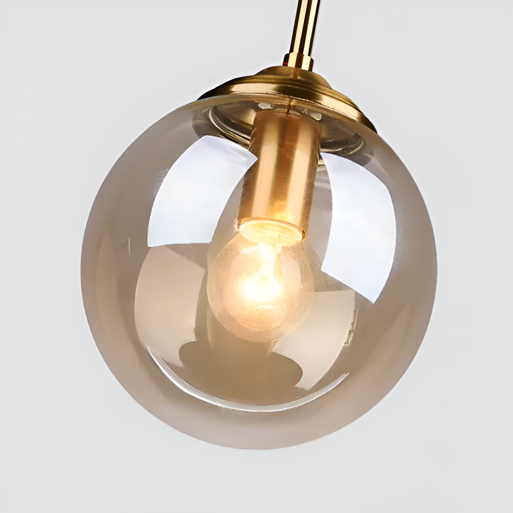 Vetrovia Væglampe – Glas- og Metal Væglampe i Retro Industrielt Design