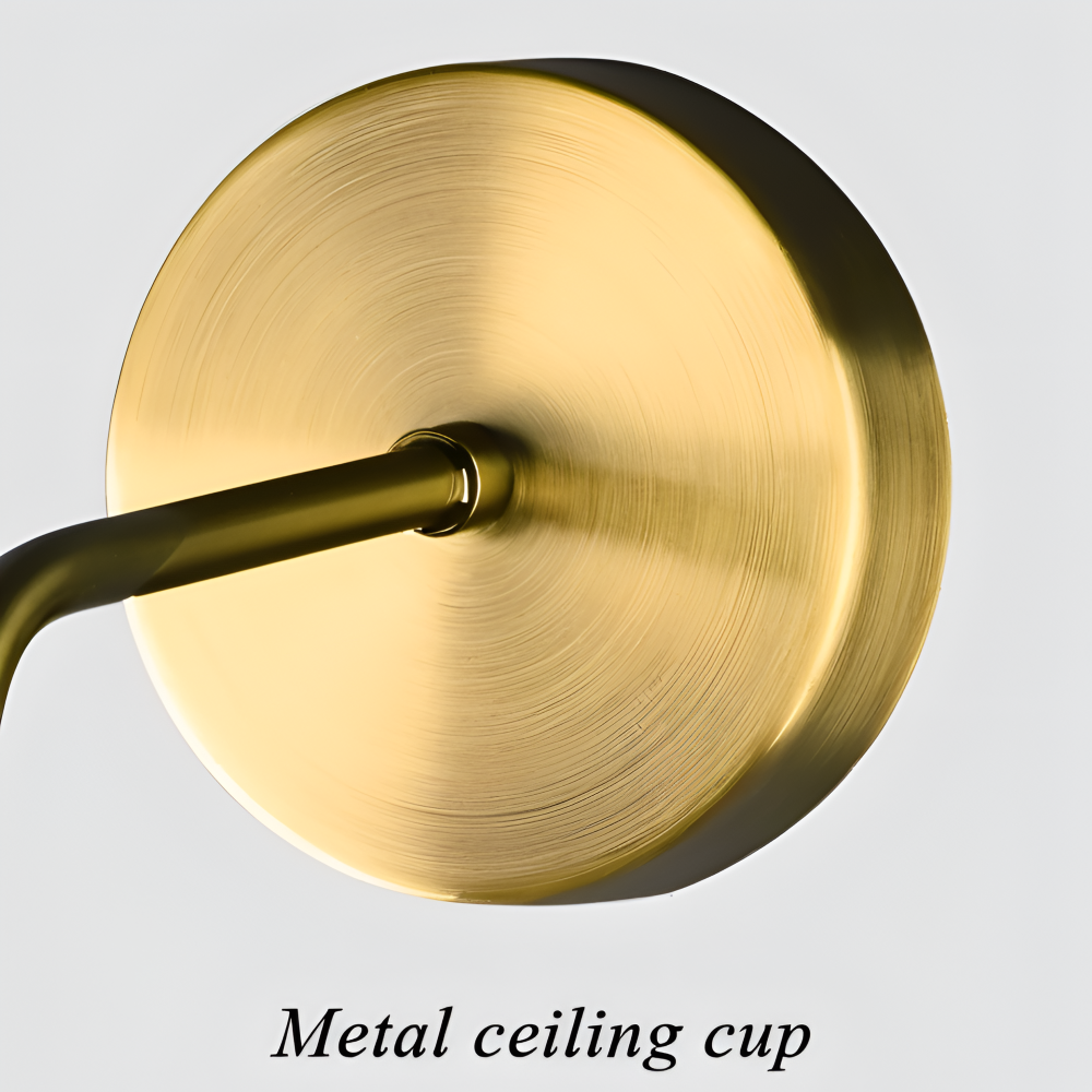 Vetrovia Væglampe – Glas- og Metal Væglampe i Retro Industrielt Design