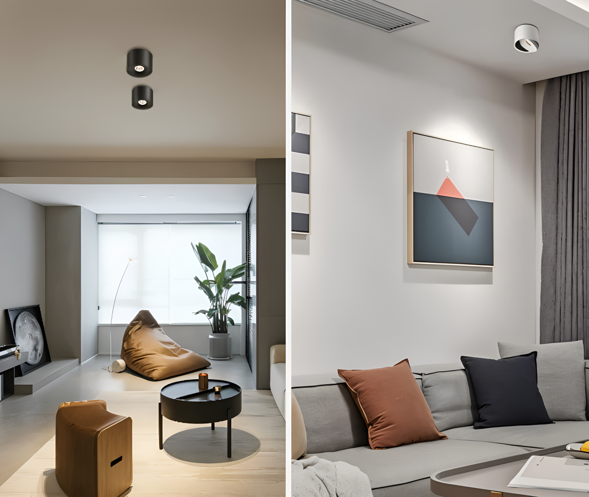 Rotexa – Minimalistiske 360° Roterbare LED Spotlights