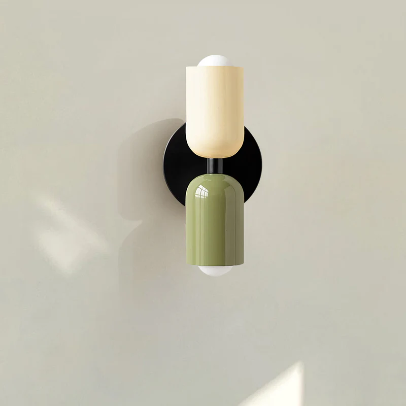 Eclipse Glow – Vintage Moderne Væglampe med Dobbeltsidet LED-belysning