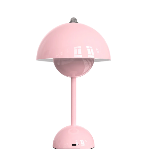 Le Refuge – Dæmpbar Trådløs Bordlampe med Elegant Urtepottedesign