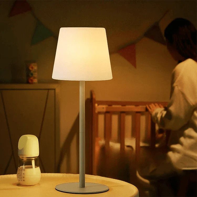 Trådløs LED bordlampe – genopladelig lampe med moderne design