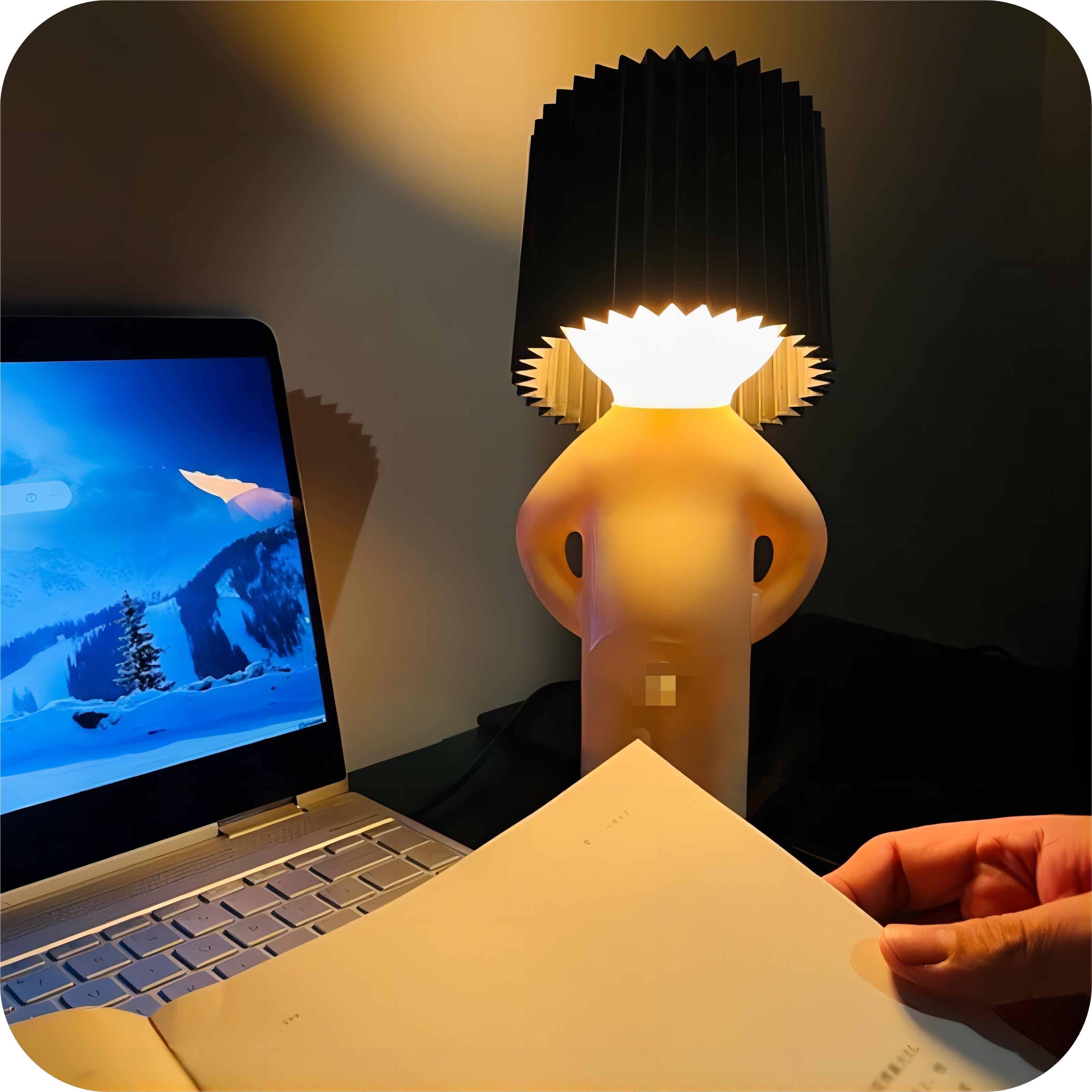 Trådløs LED bordlampe – unik designlampe til alle rum