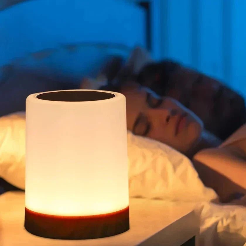 Bærbar LED-bordlampe med touch og dæmpning