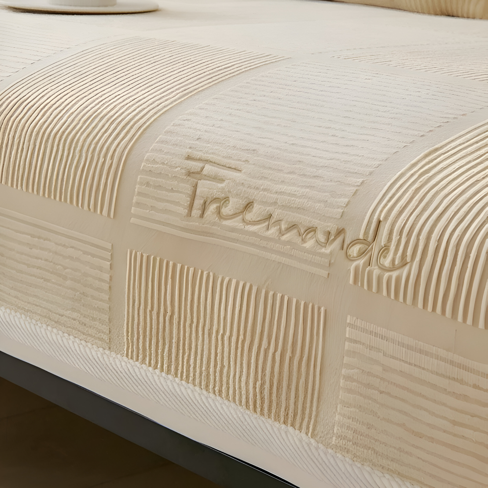 Sofaovertræk skridsikker – tykt og blødt design i polyester