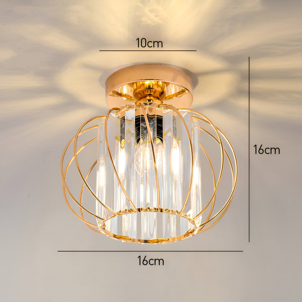 Glasora – Skandinavisk Taklampa i Glas med Minimalistisk Design