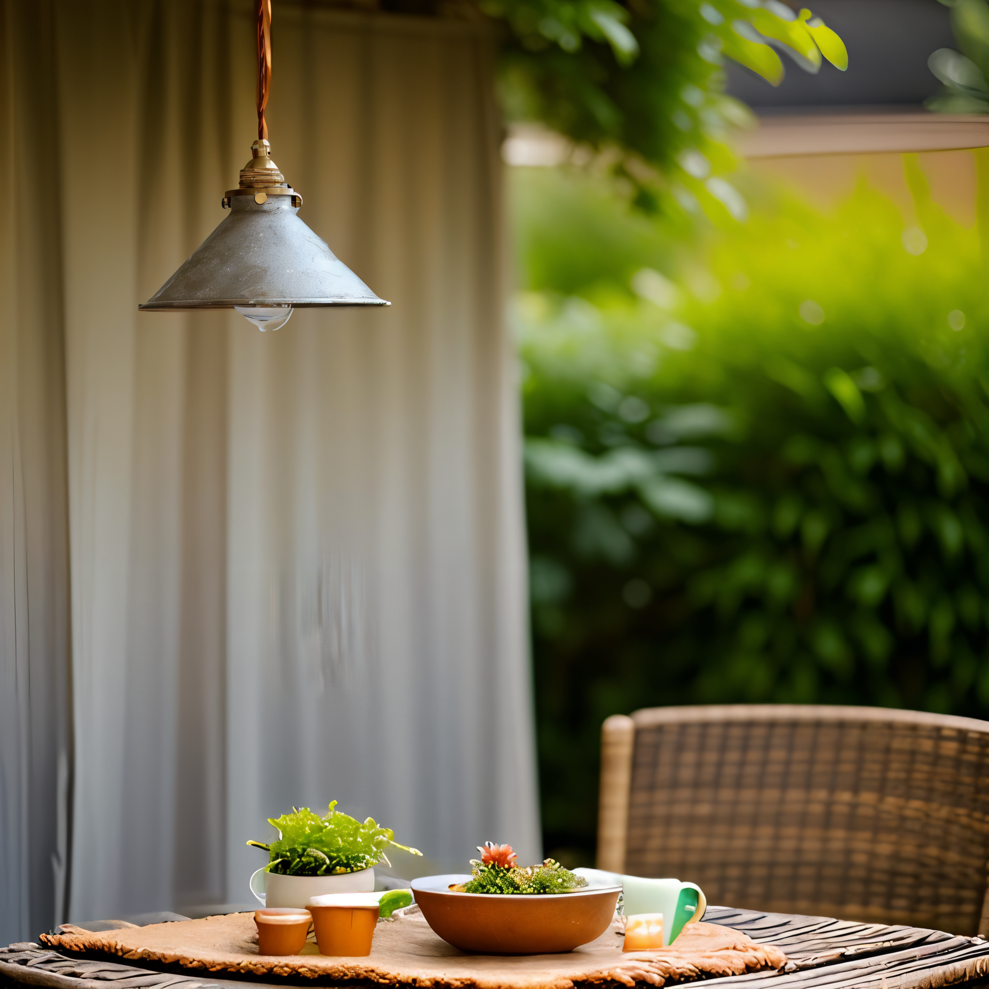 Industriel pendellampe i metal – konisk vintage loftlampe