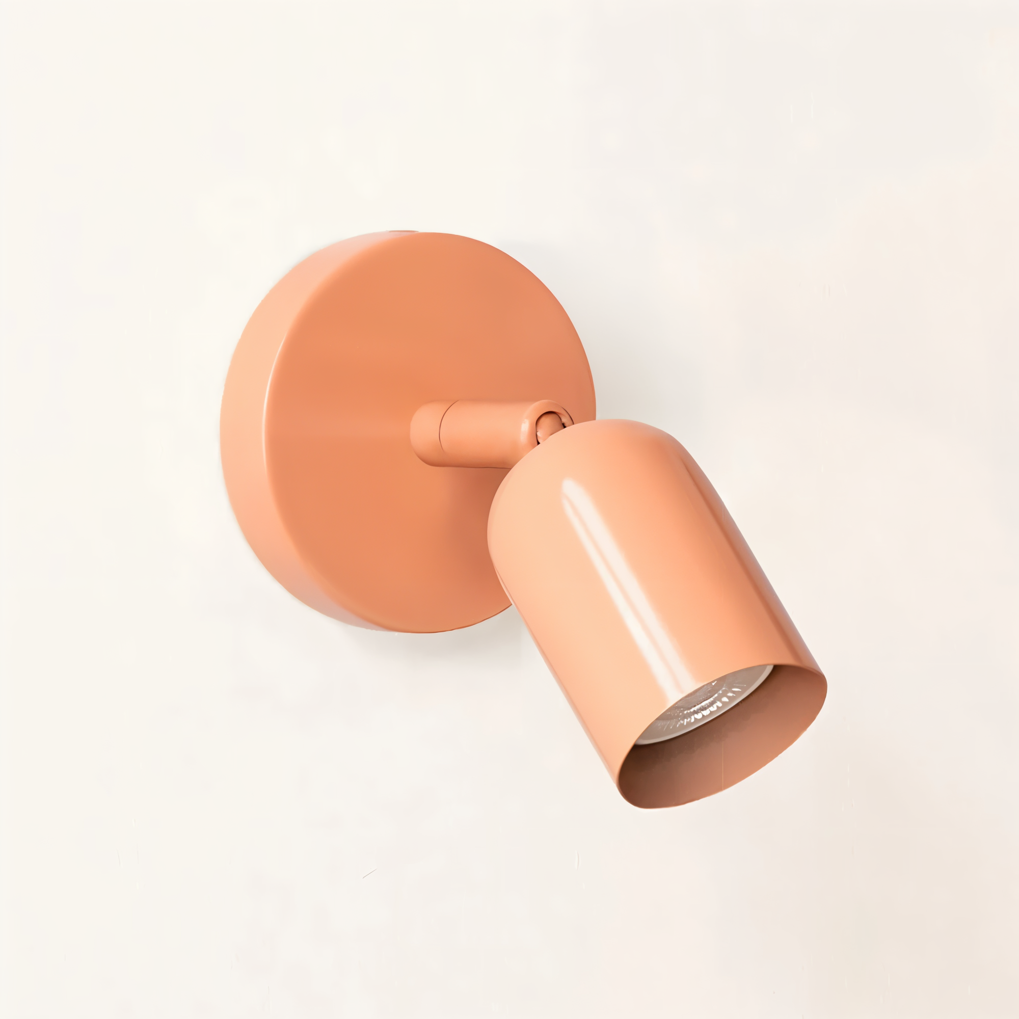 Coluro Väglampe – Farverig Halvcylindrisk LED Væglampe i Macaron Design
