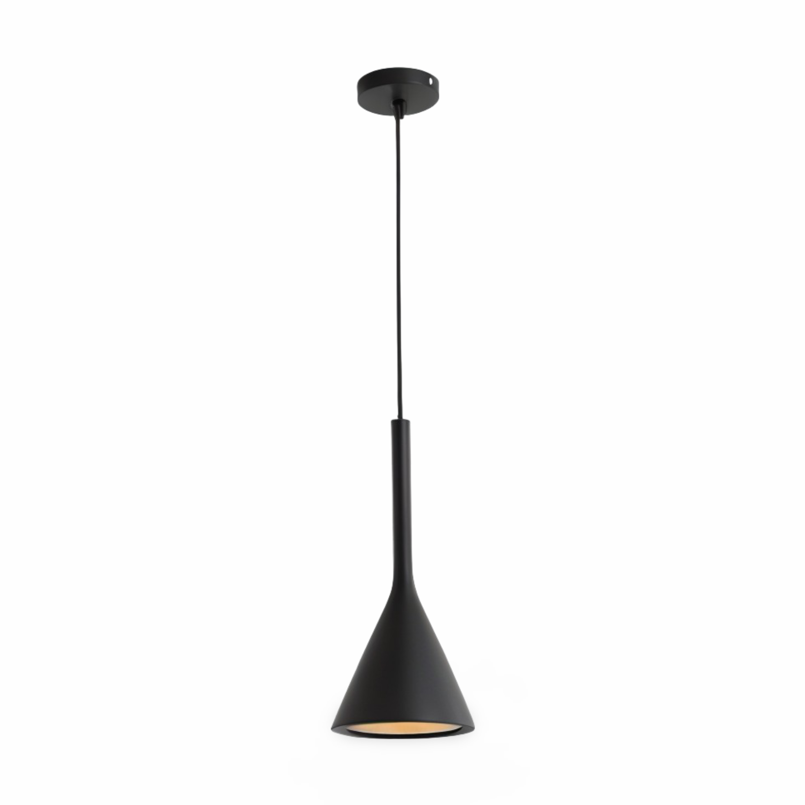 Konisk pendellampe i nordisk design – moderne loftlampe