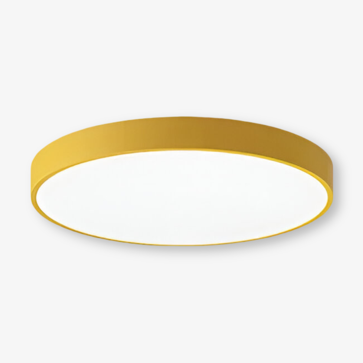 Rund LED loftlampe i macaron stil – moderne plafondlampe