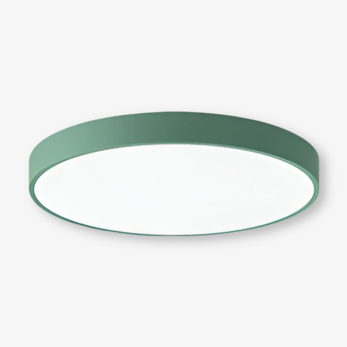 Rund LED loftlampe i macaron stil – moderne plafondlampe