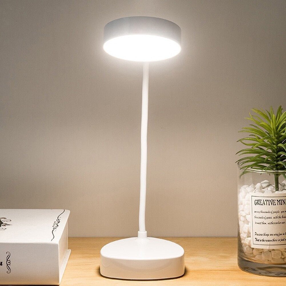 Dæmpbar LED-bordlampe med fleksibel arm