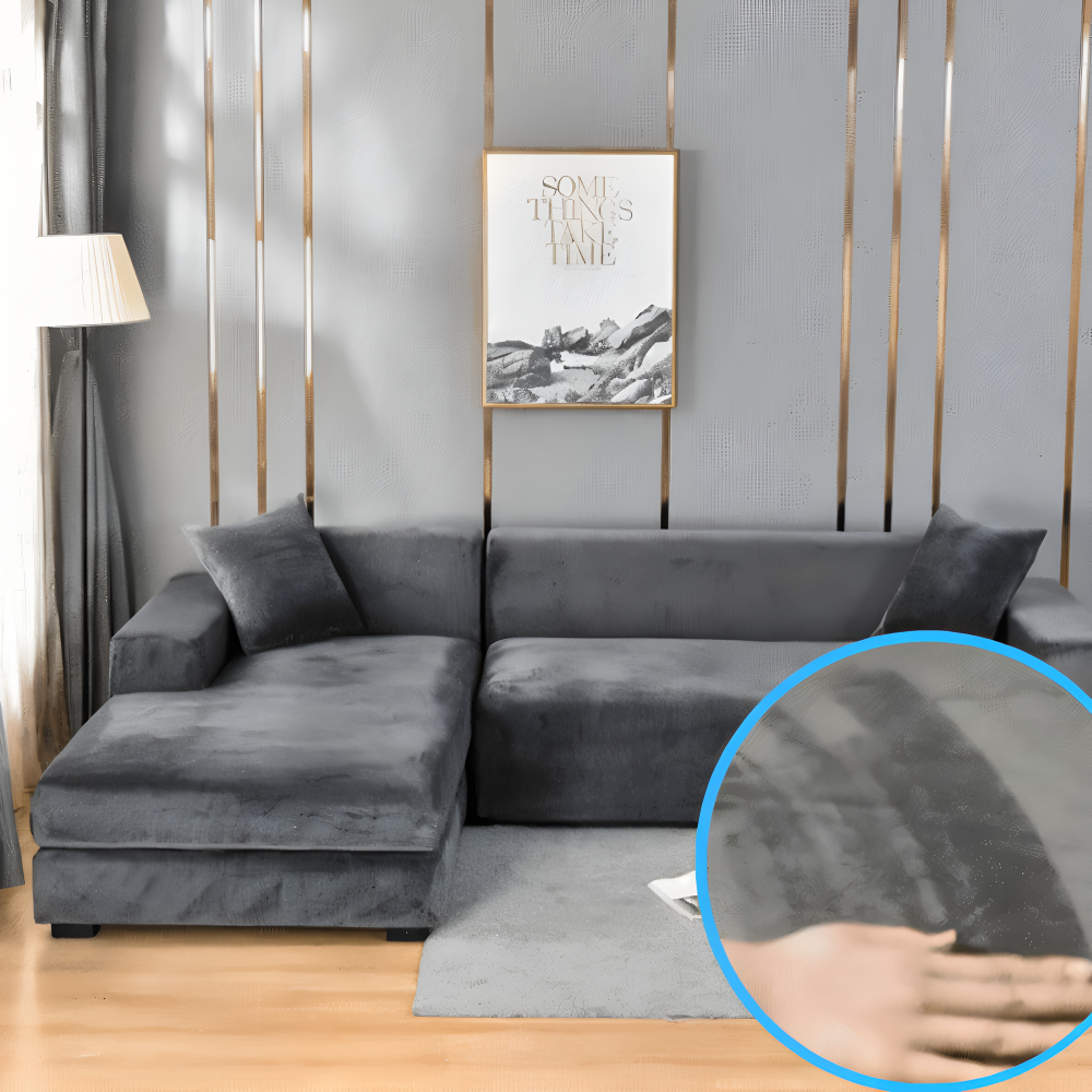 Elastisk sofabetræk – blødt og elegant betræk i premium kvalitet