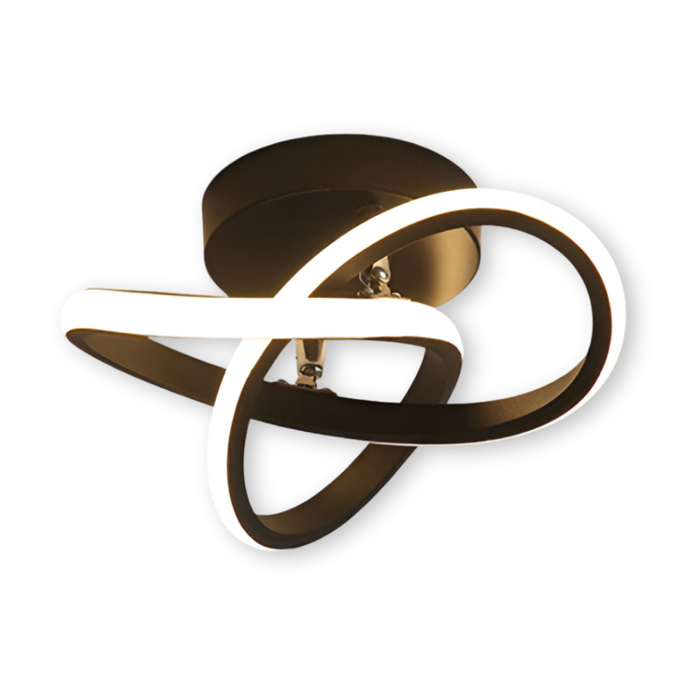 Arqelia – Abstrakt Moderne LED Loftlampe med Dæmpbar Funktion (Ø24 cm)