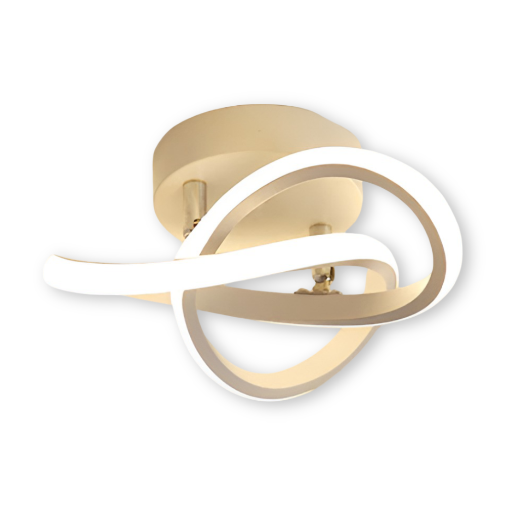 Arqelia – Abstrakt Moderne LED Loftlampe med Dæmpbar Funktion (Ø24 cm)