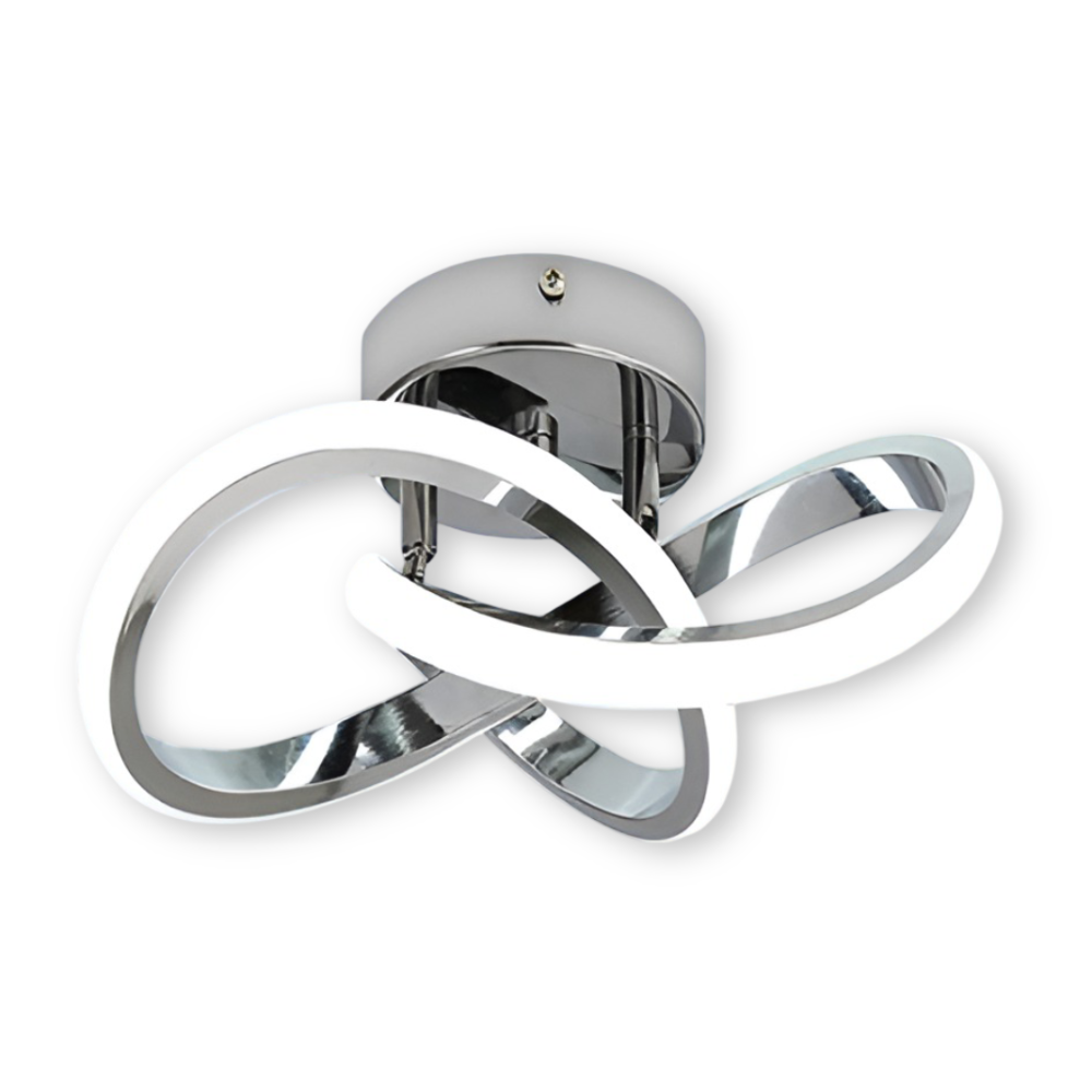 Arqelia – Abstrakt Moderne LED Loftlampe med Dæmpbar Funktion (Ø24 cm)