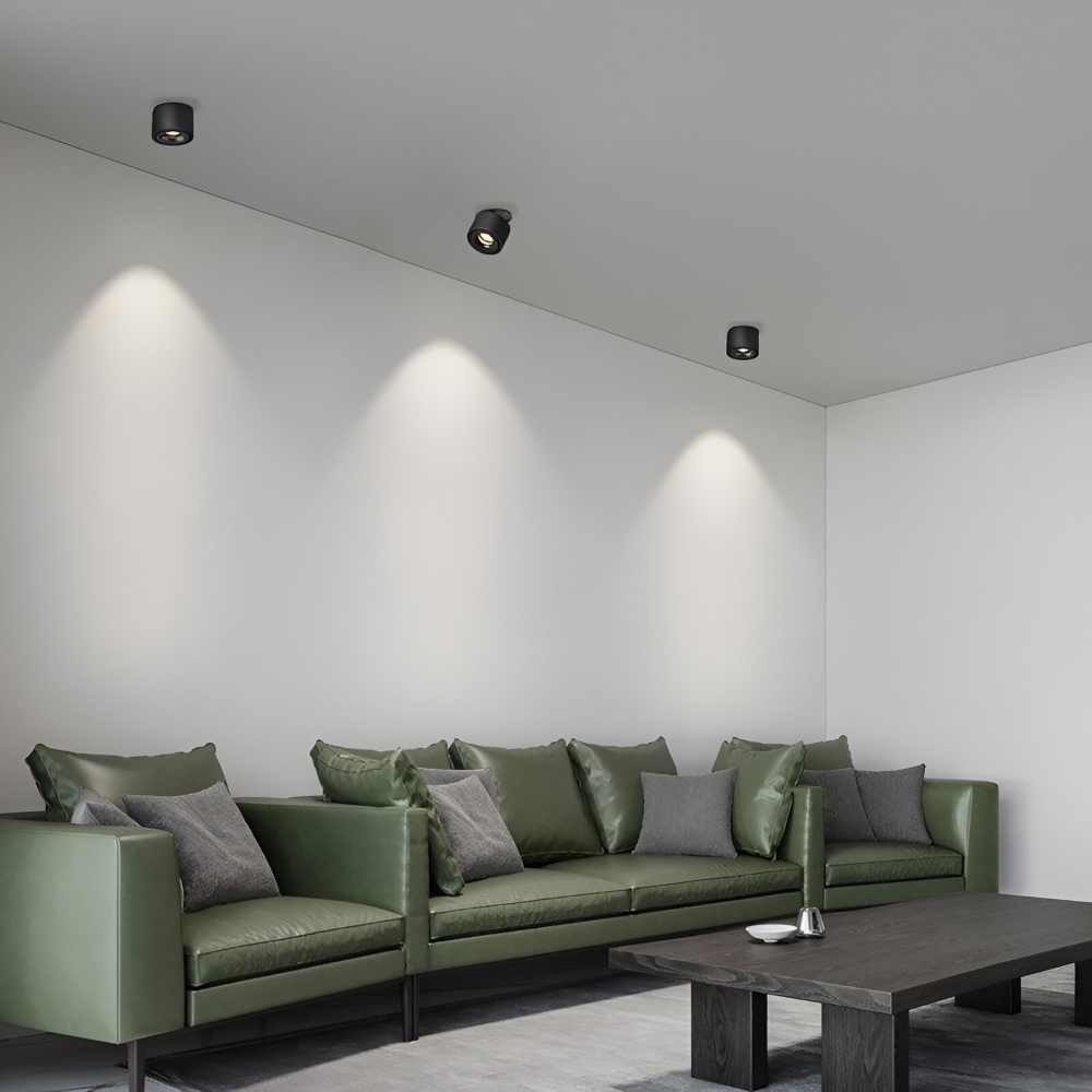 Justerbar LED downlight i aluminium – moderne loftbelysning