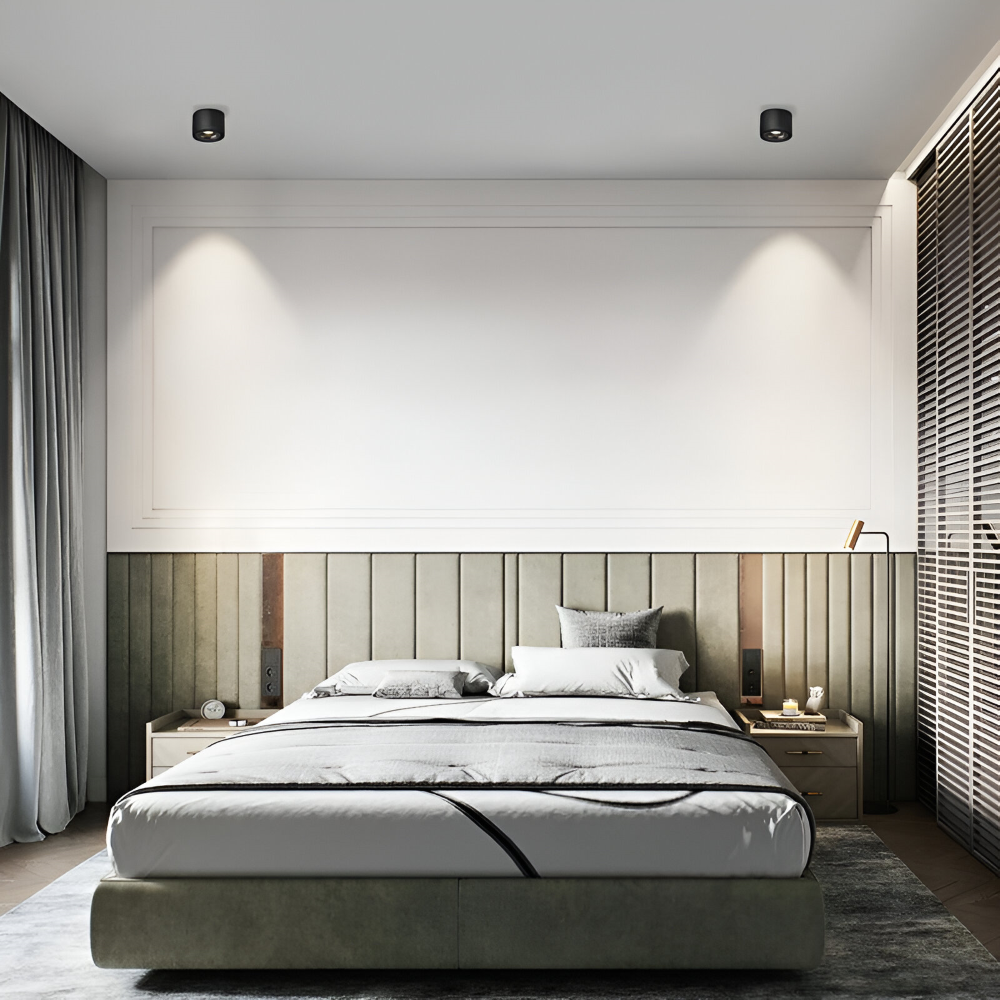 Justerbar LED downlight i aluminium – moderne loftbelysning
