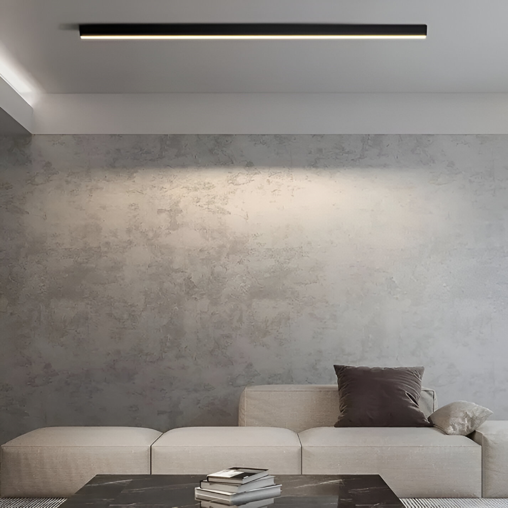 LineaLux Loftlampe – Moderne Lineær LED Loftlampe med Justerbart Lys