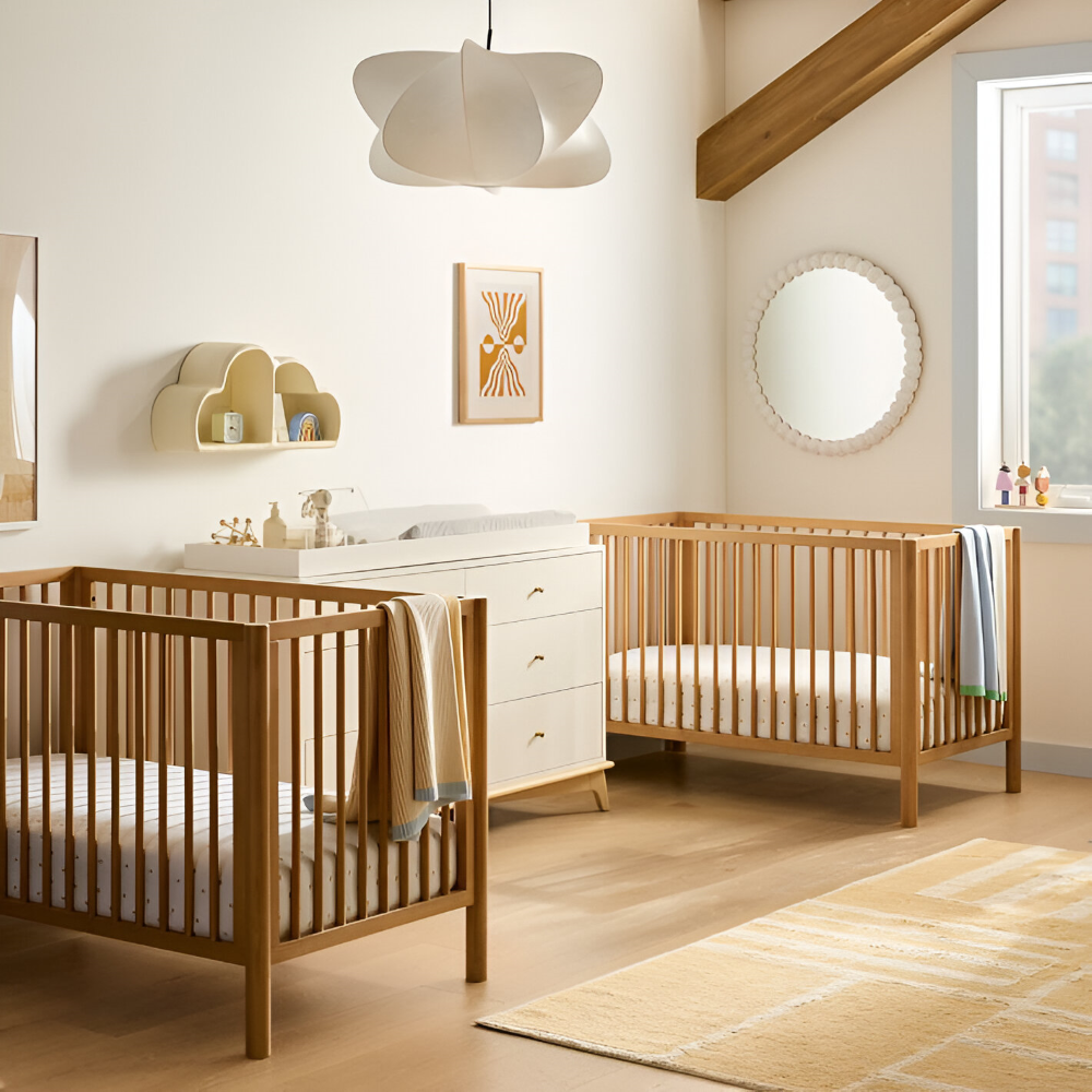 Japansk pendellampe i kokonstil – Wabi Sabi loftlampe